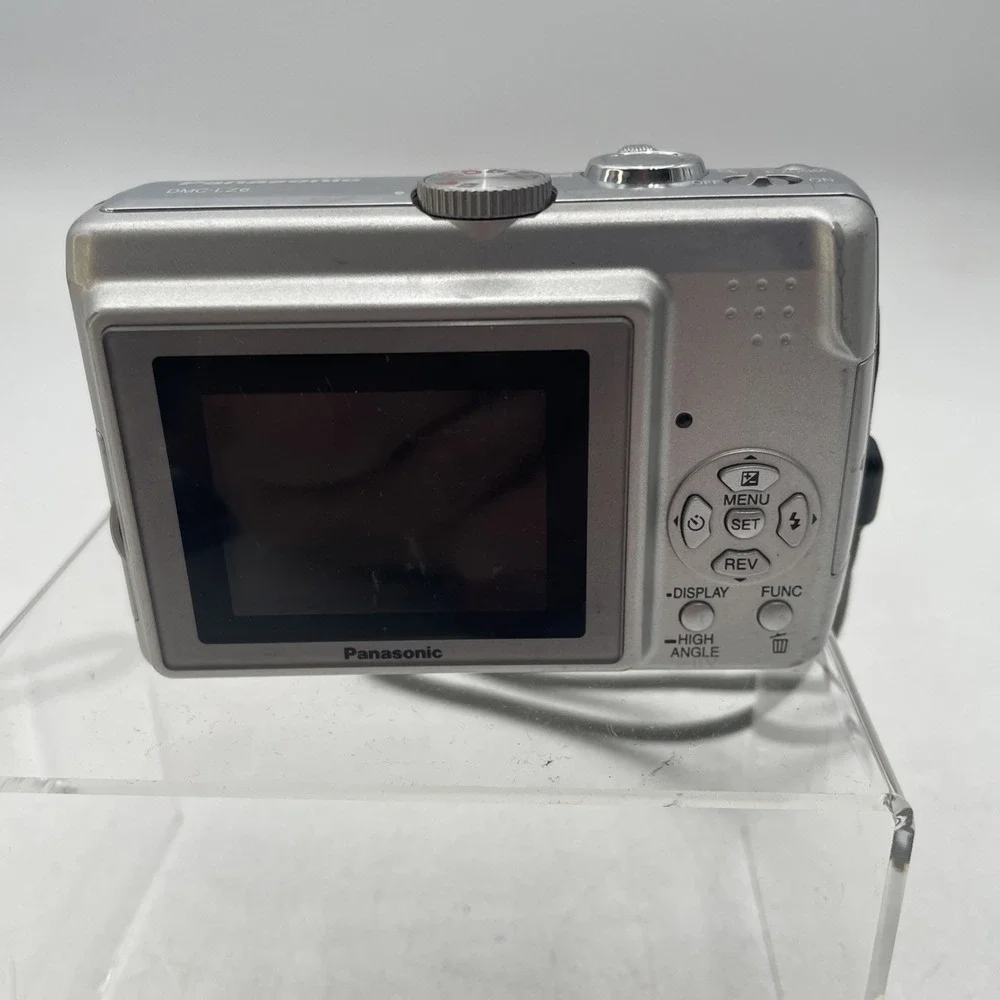 Panasonic LUMIX DMC-LZ6 7.2 MP 6X Zoom Digital Camera+Battery+SD Card-TESTED